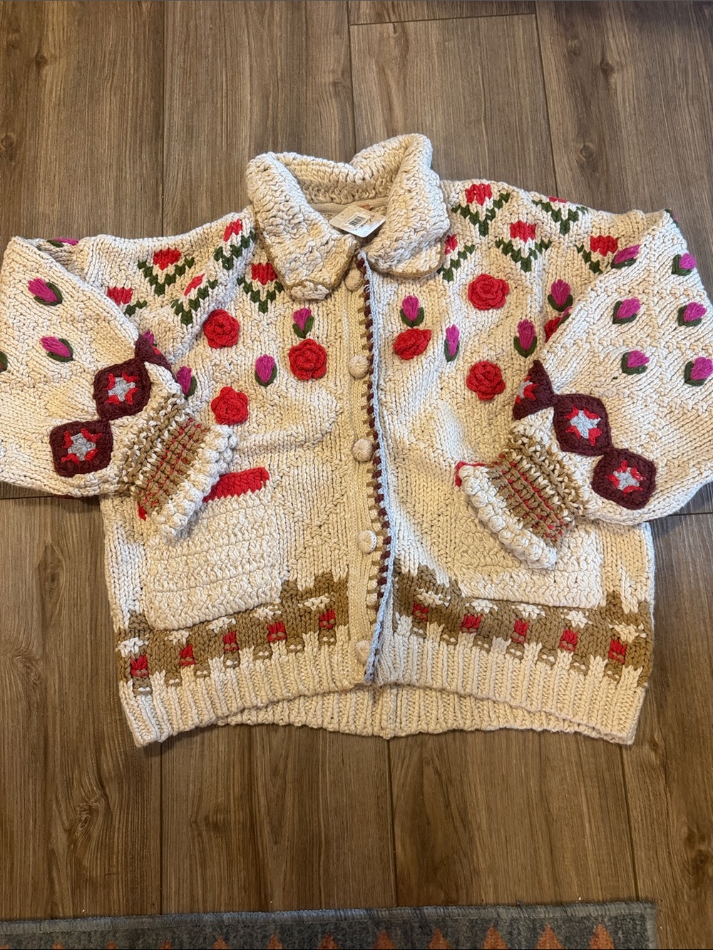 Free People Rosebud Oversized Cardigan- SOLD OUT